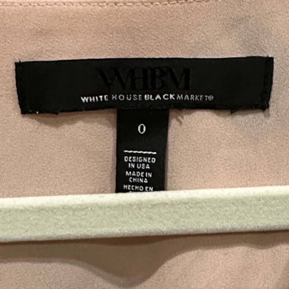 White House Black Market Pastel Floral Blouse​​ - Picture 2 of 7